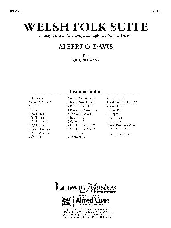 Welsh Folk Suite Cover Image