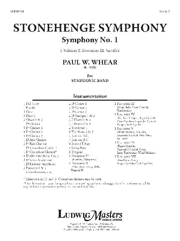 Stonehenge Symphony Cover Image