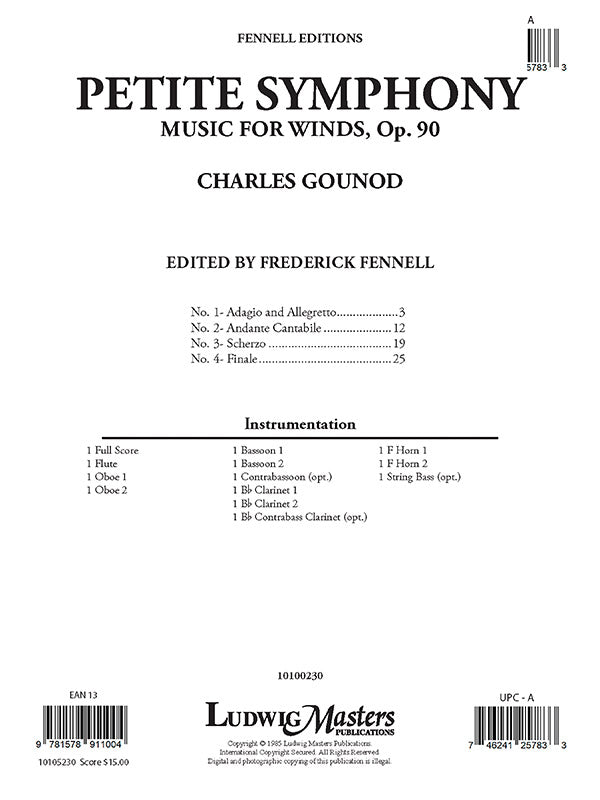 Petite Symphony, Op. 90 Cover Image