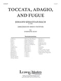 Toccata, Adagio, and Fugue Cover Image