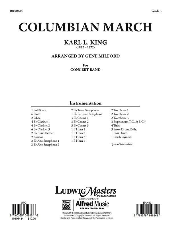 Columbian March Cover Image
