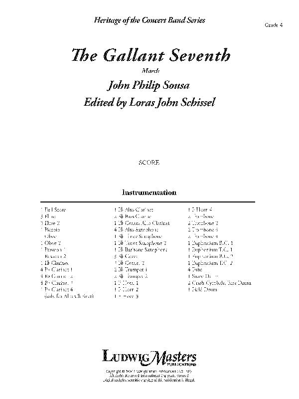 The Gallant Seventh Cover Image