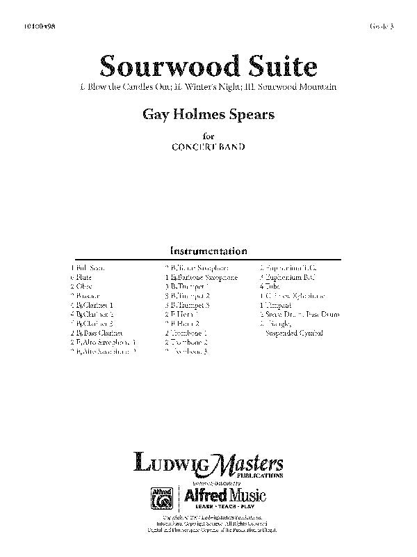 Sourwood Suite Cover Image