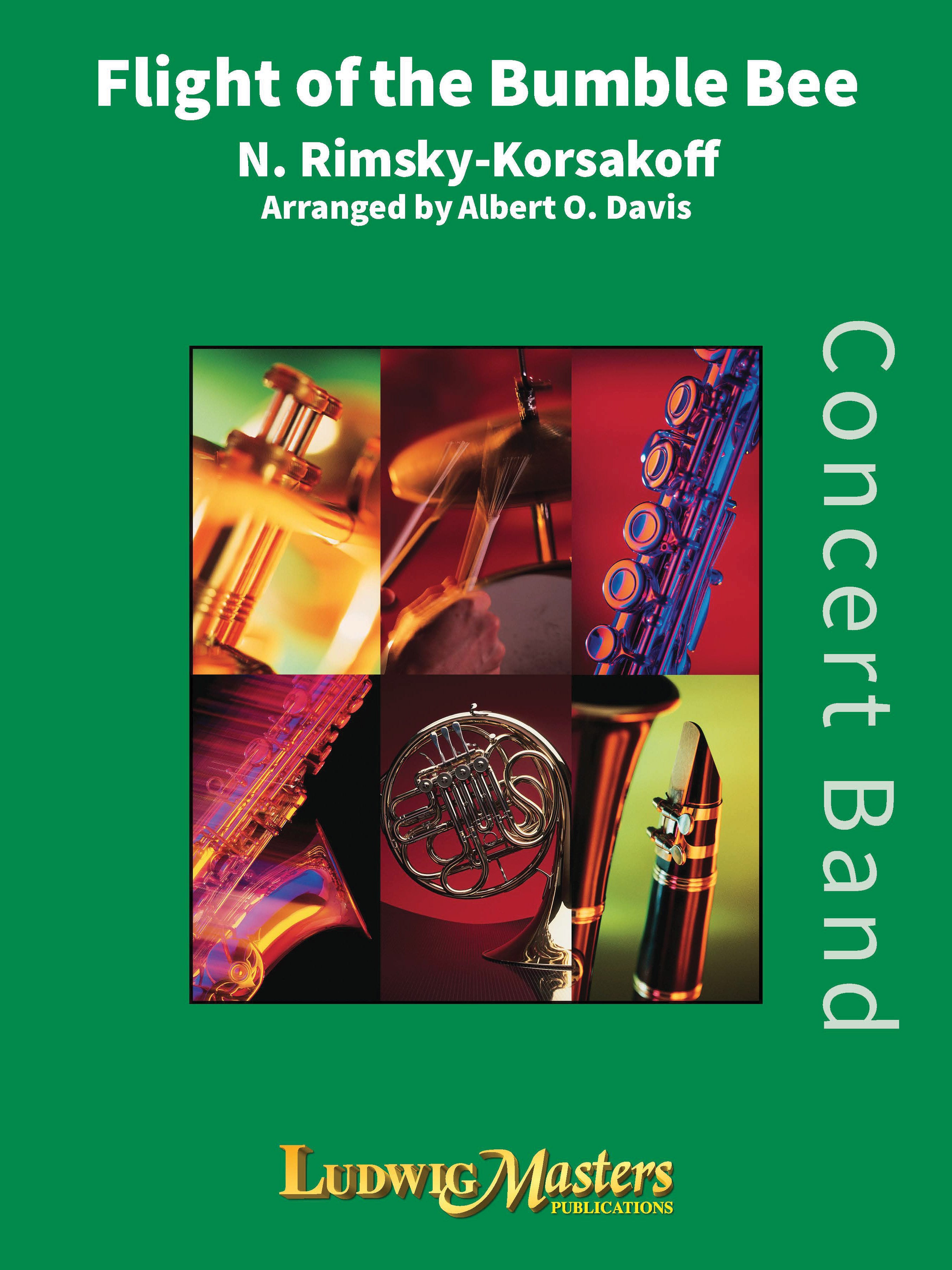 Flight of the Bumble Bee for Solo Instrument and Band Cover Image