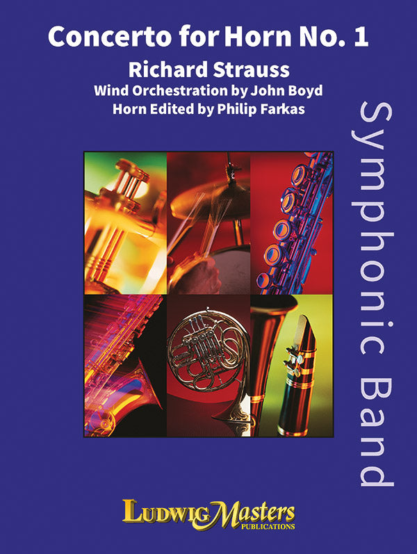 Concerto for Horn No. 1 (band accompaniment) Cover Image