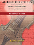 Allegro for Strings from Sonata, Op. 1, No. 3 Cover Image