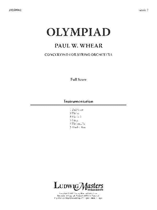 Olympiad Cover Image