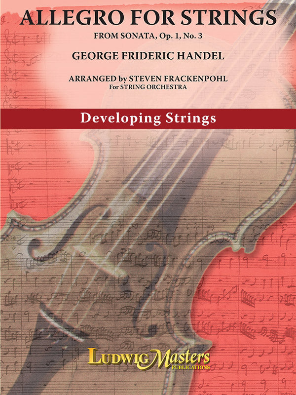 Allegro for Strings from Sonata, Op. 1, No. 3 Cover Image