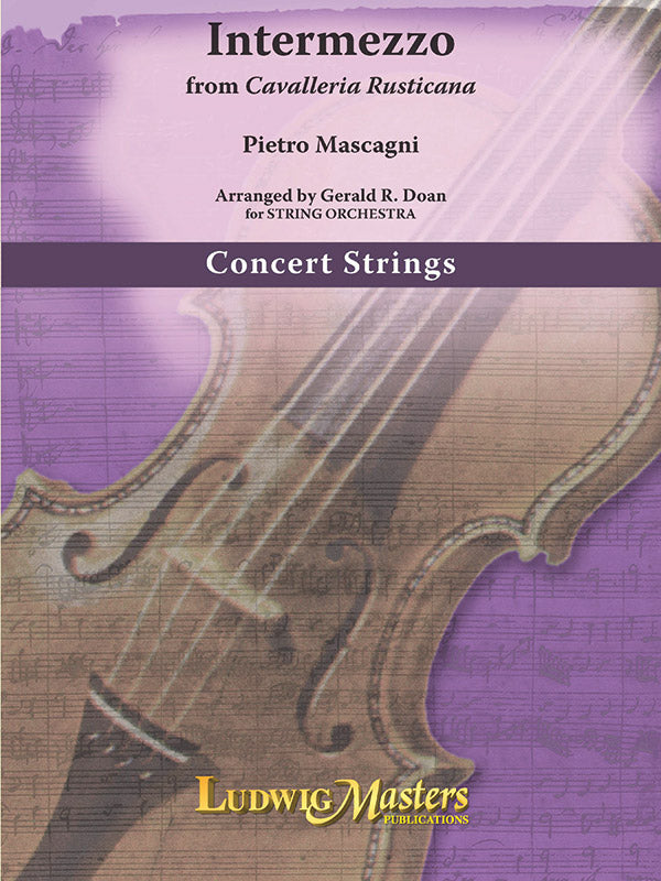 Intermezzo from Cavalleria Rusticana for String Orchestra Cover Image