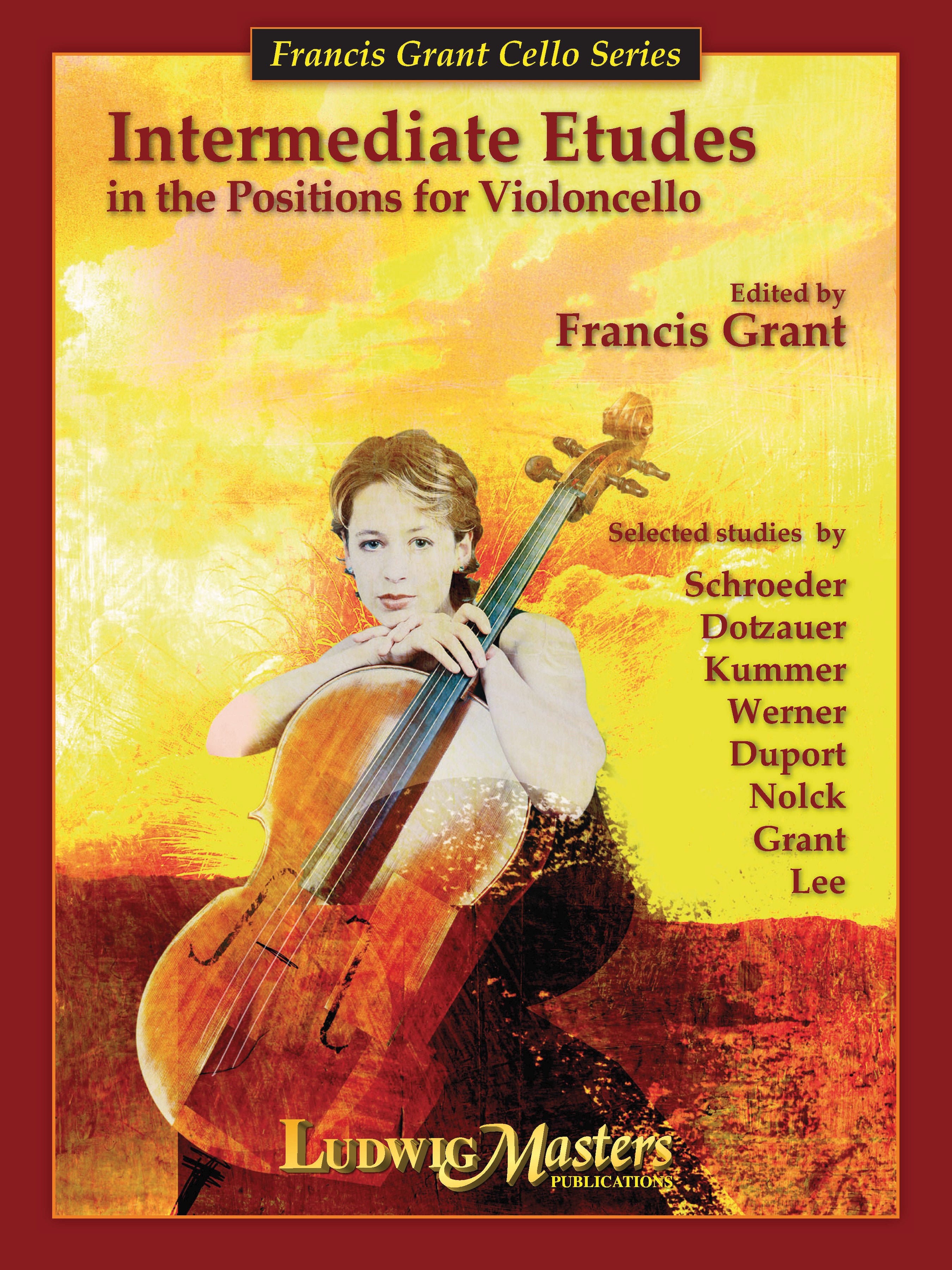 Intermediate Etudes in the Positions for Violoncello Cover Image