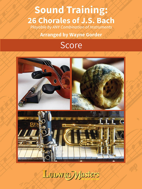 Sound Training: 26 Chorales of J.S. Bach, Score Cover Image