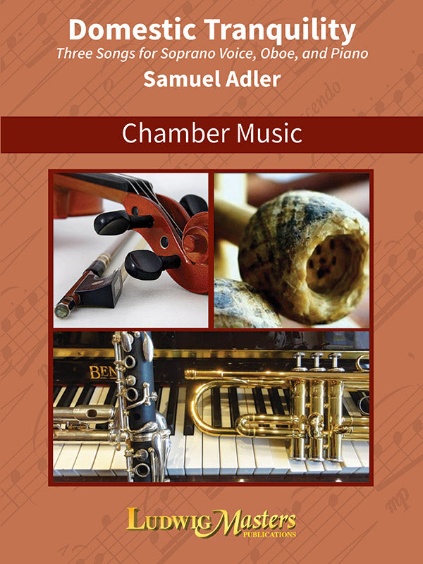 Domestic Tranquility for Soprano, Oboe and Piano Cover Image