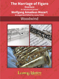 The Marriage of Figaro Overture for Woodwind Quintet Cover Image