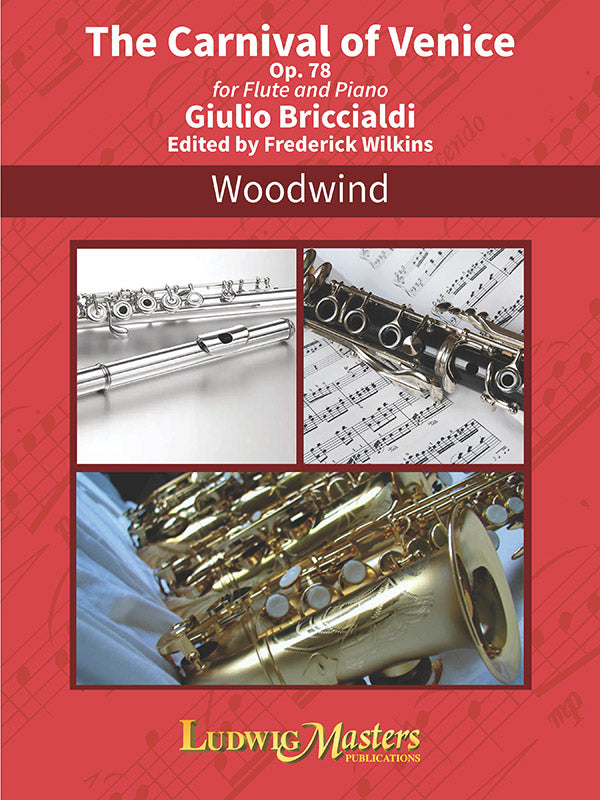 Carnival of Venice for Flute and Piano Cover Image