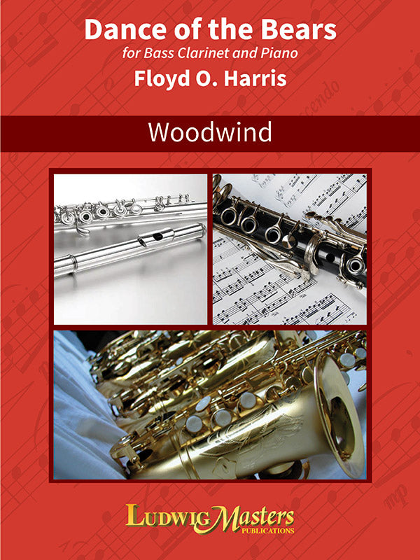 Dance of the Bears for Bass Clarinet Cover Image