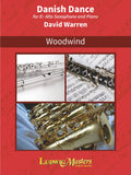 Danish Dance for Alto Saxophone and Piano Cover Image