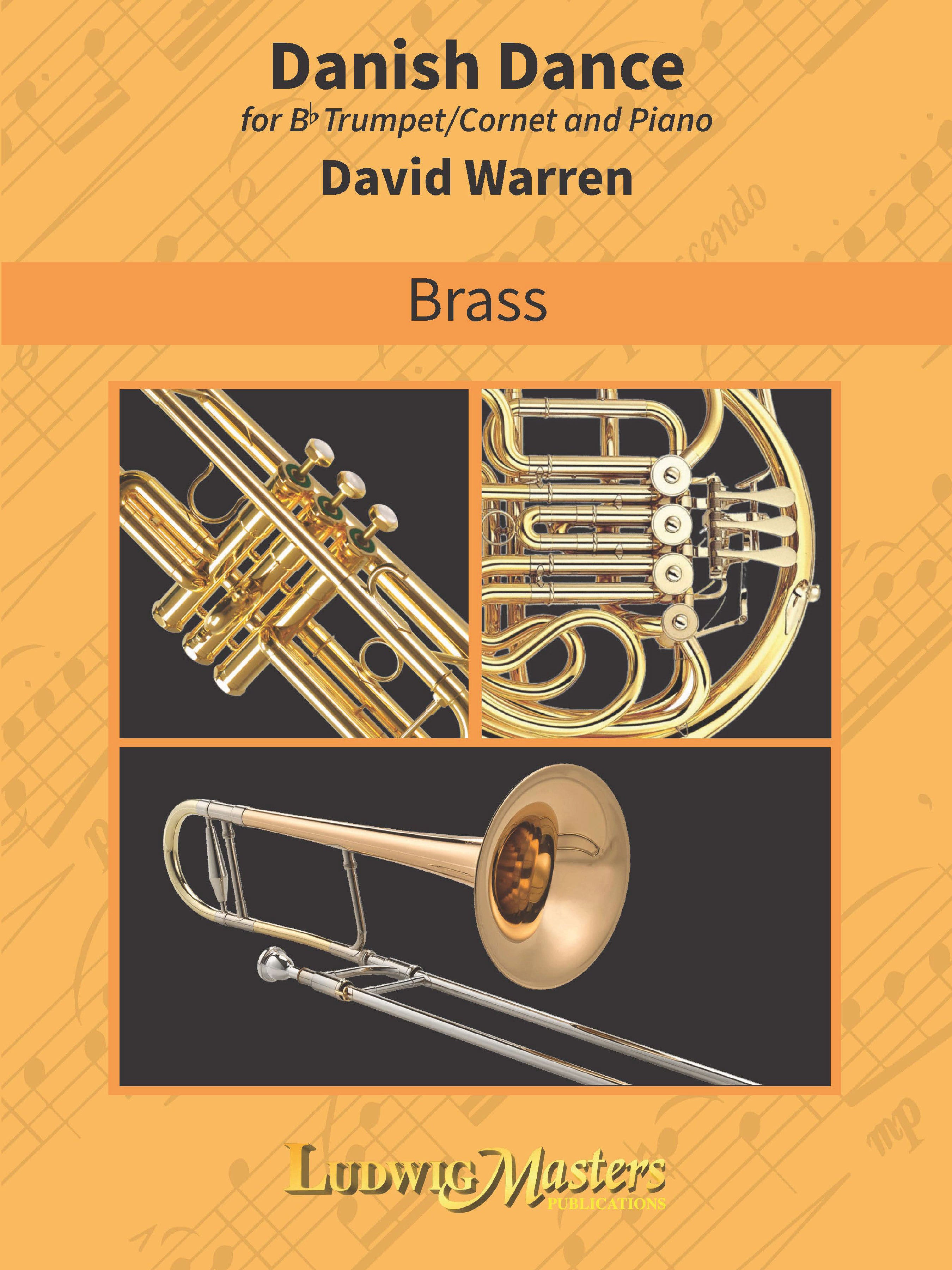 Danish Dance for Trumpet and Piano Cover Image