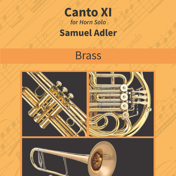 Canto XI for F Horn Cover Image