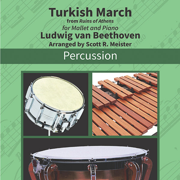 Turkish March, Op. 113 for Mallet Solo Cover Image