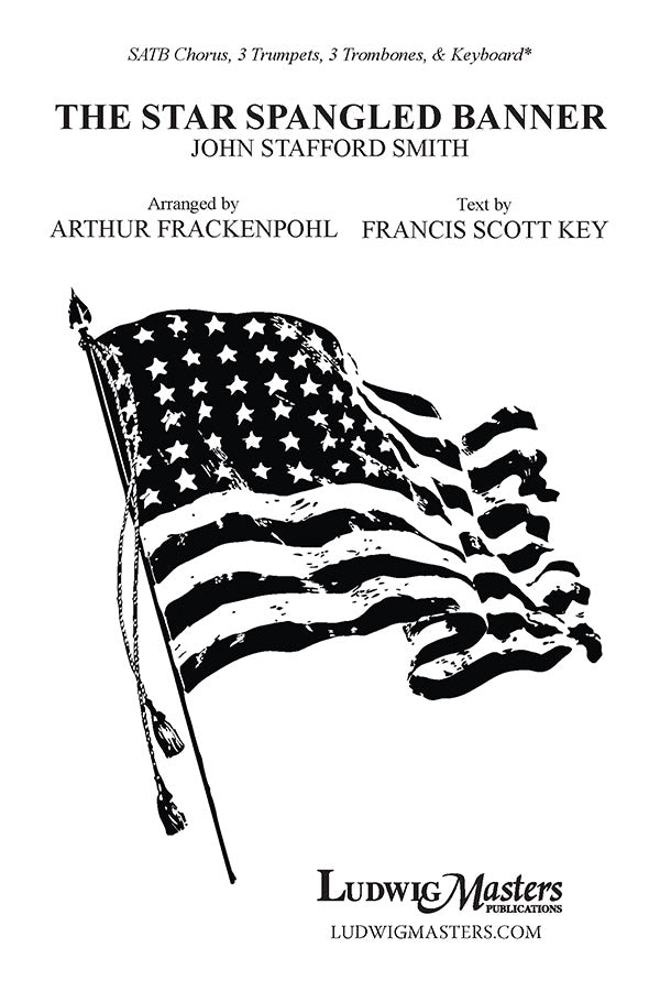 Star Spangled Banner, The (SATB Choir, 6 Brass and Keyboard) Cover Image