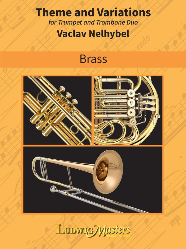 Theme And Variations for Trumpet and Trombone Duo Cover Image