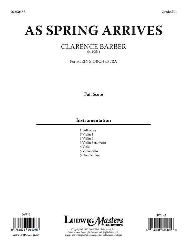 As Spring Arrives Cover Image