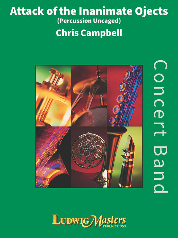 Attack of the Inanimate Objects (Percussion Uncaged) Cover Image