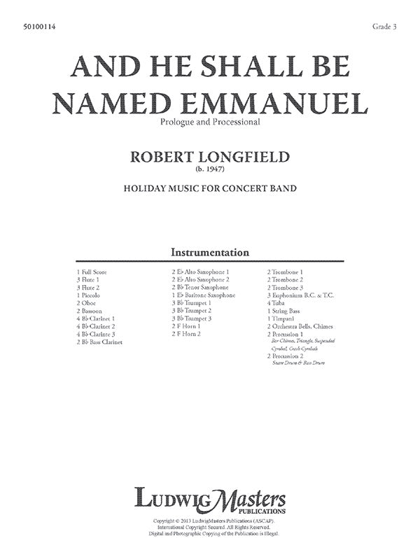 And He Shall Be Named Emmanuel Cover Image
