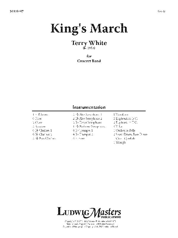 King's March Cover Image