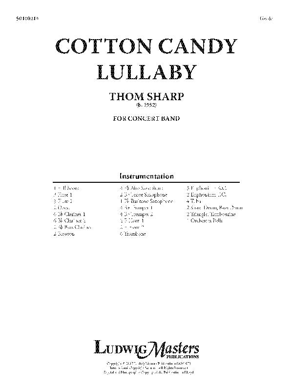 Cotton Candy Lullaby Cover Image