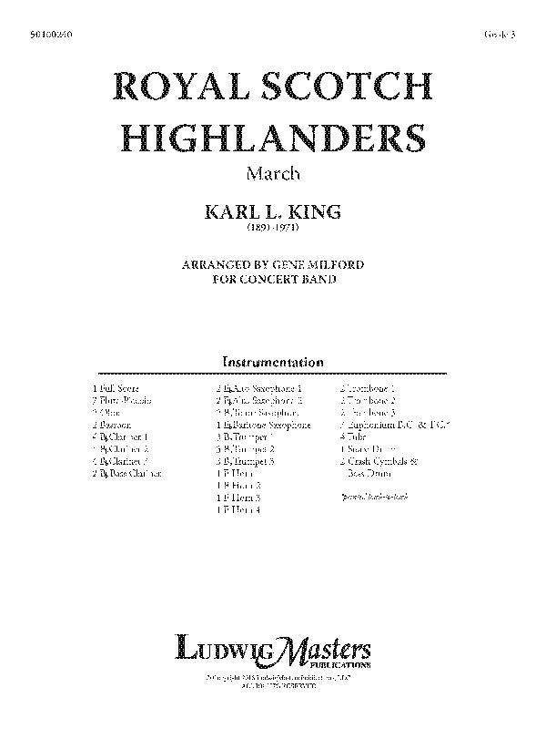 Royal Scotch Highlanders Cover Image