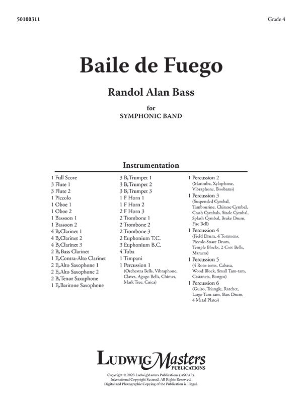 Baile de Fuego Cover Image