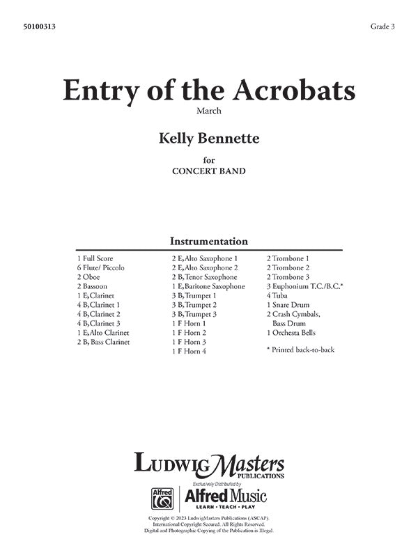 Entry of the Acrobats Cover Image