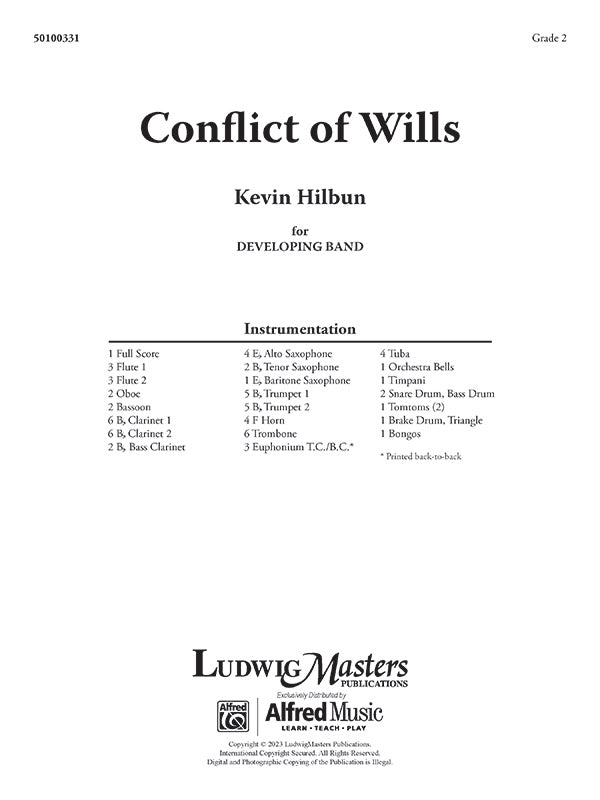 Conflict of Wills Cover Image