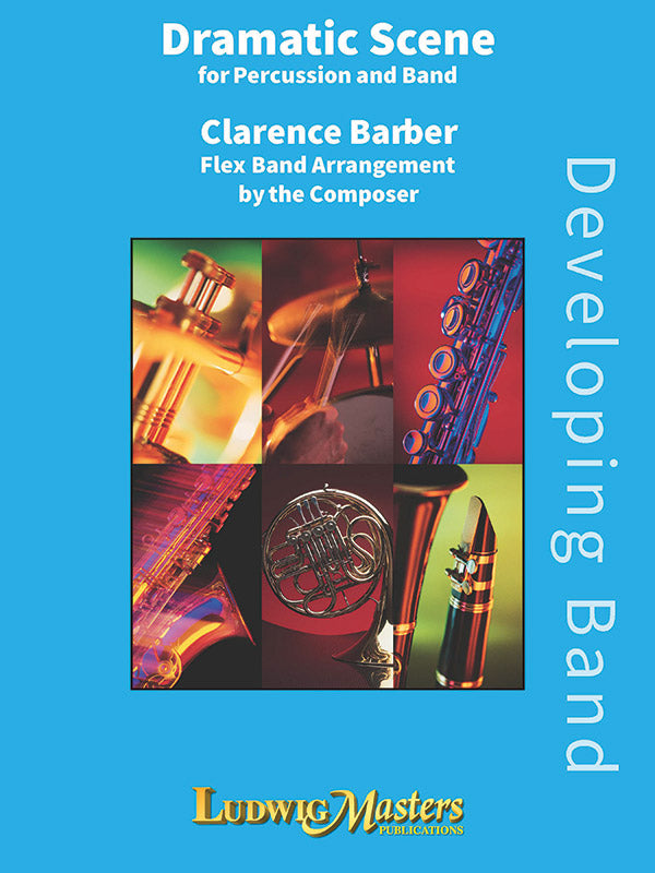 Dramatic Scene for Percussion and Band (flex band) Cover Image