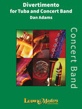 Divertimento for Tuba and Concert Band Cover Image