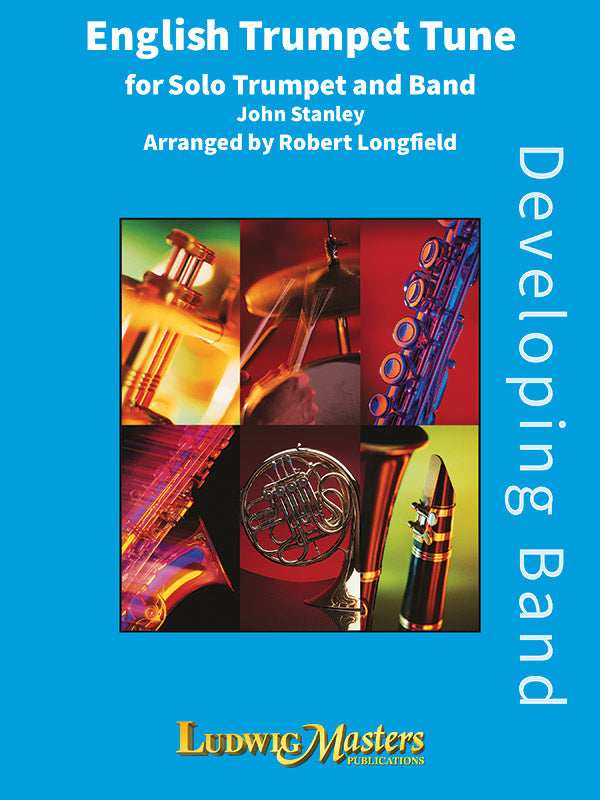 English Trumpet Tune (Trumpet and Band) Cover Image