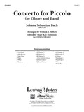 Concerto for Piccolo or Oboe and Band Cover Image