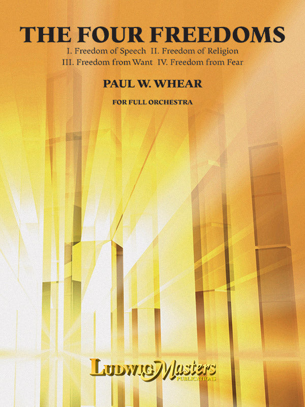 The Four Freedoms for Orchestra Cover Image