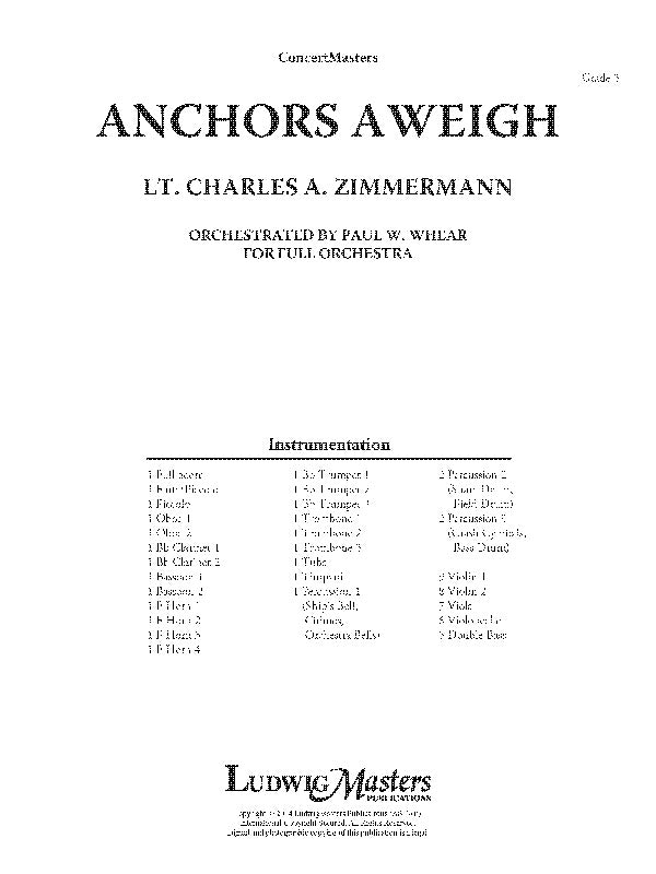 Anchors Aweigh Cover Image