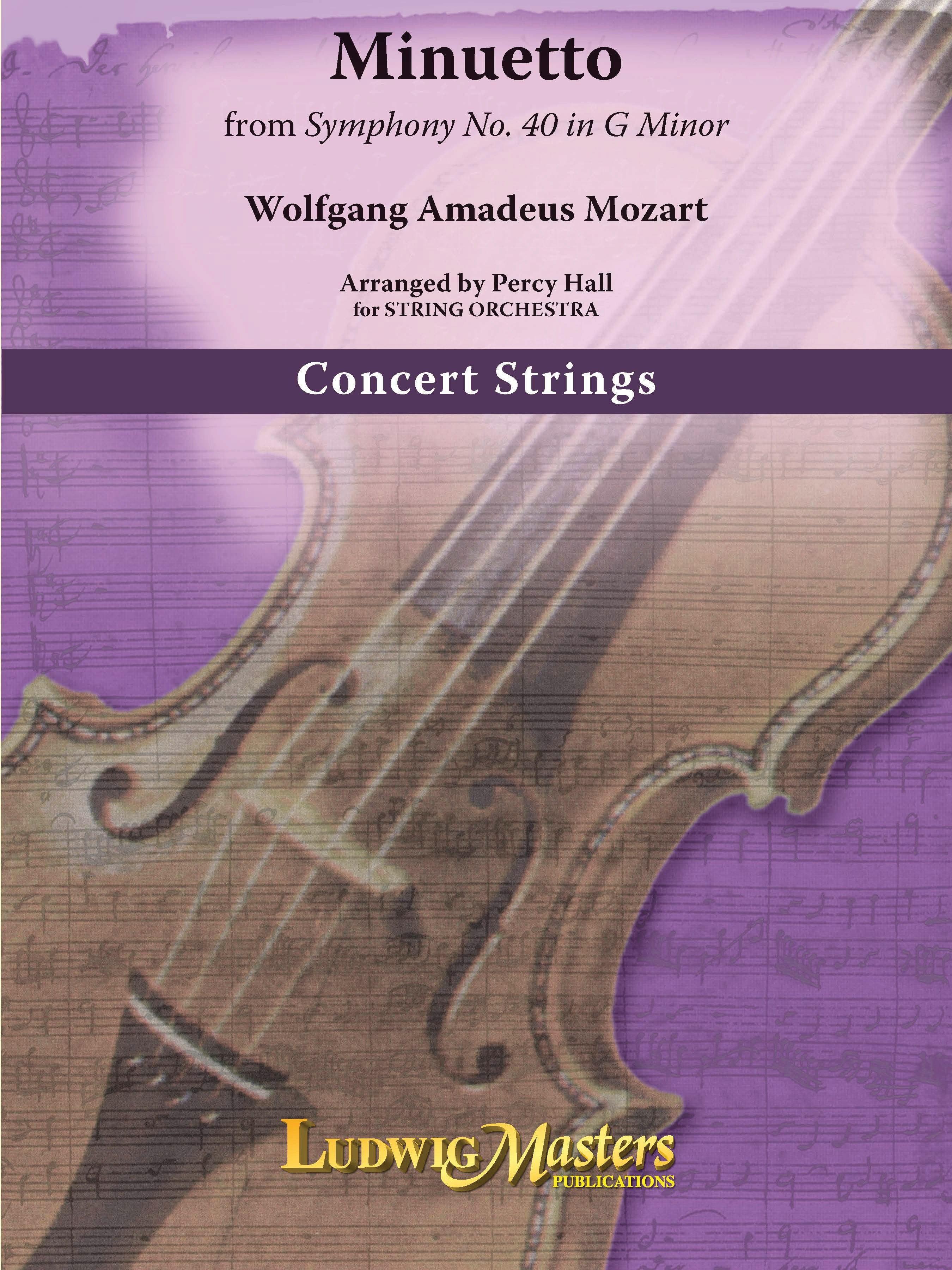 Minuetto from Symphony No. 40 in G minor Cover Image