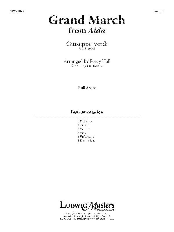 Grand March from Aida Cover Image