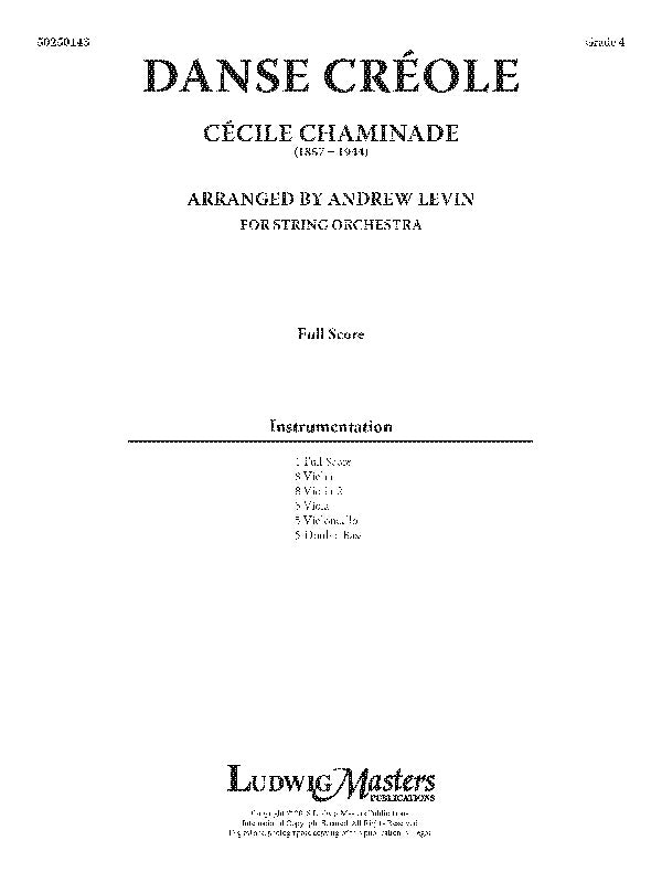 Danse Créole Cover Image