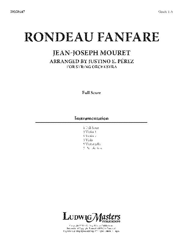 Rondeau Fanfare Cover Image