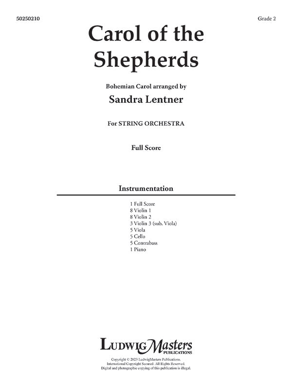Carol of the Shepherds Cover Image