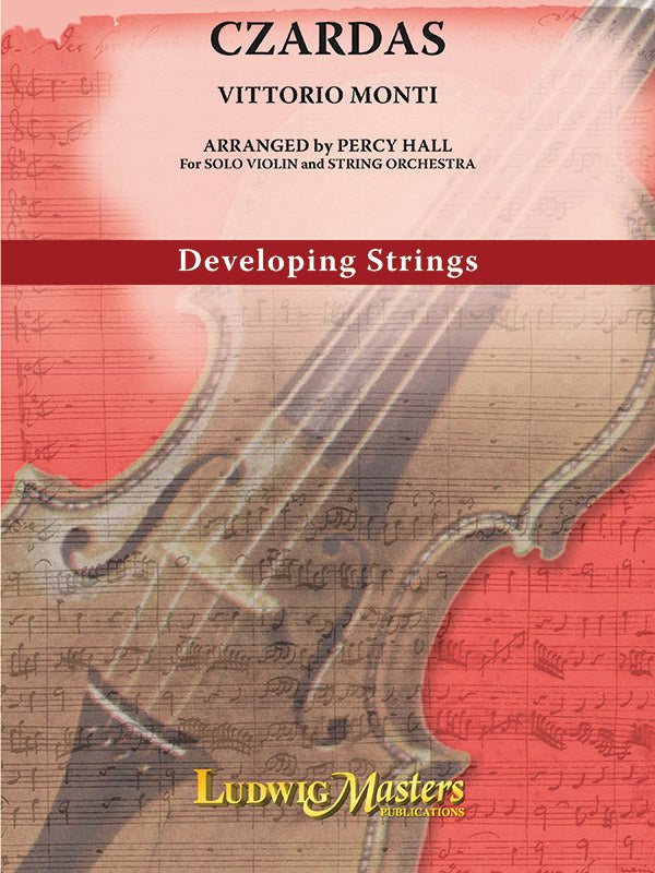 Czardas for Solo Violin and String Orchestra Cover Image