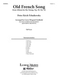 Old French Song for Solos and String Orchestra Cover Image