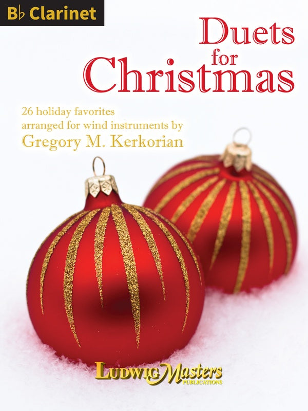 Duets For Christmas, Clarinet Cover Image