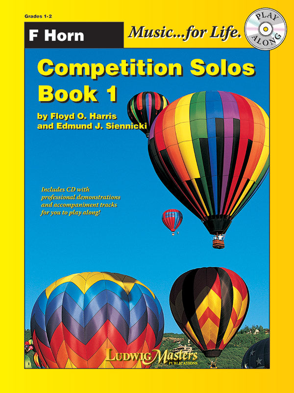 Competition Solos, Book 1 Horn Cover Image
