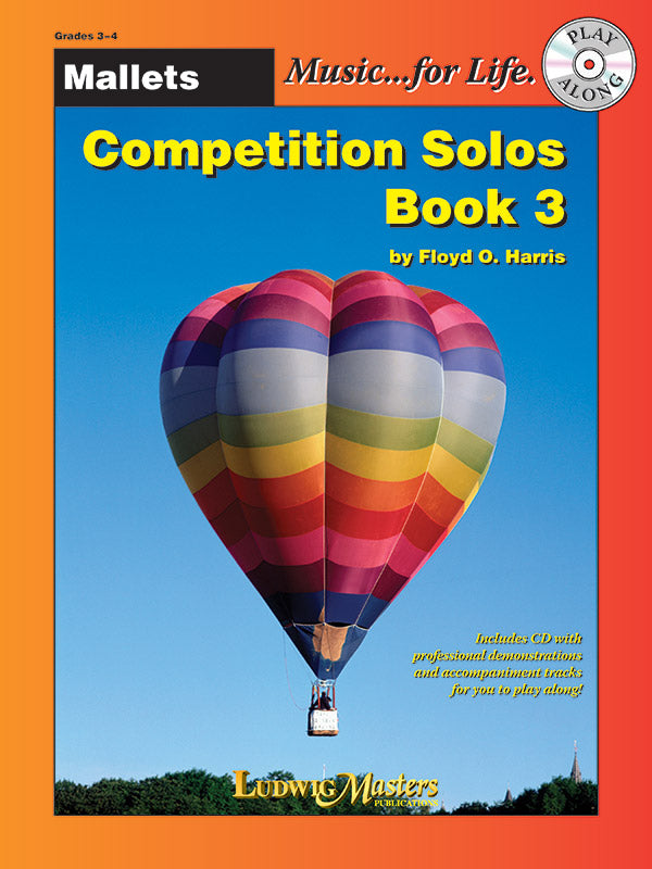 Competition Solos, Book 3 Mallet Percussion Cover Image